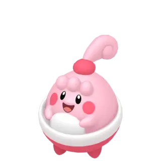 Happiny front-facing sprite from Pokémon Ultra Moon