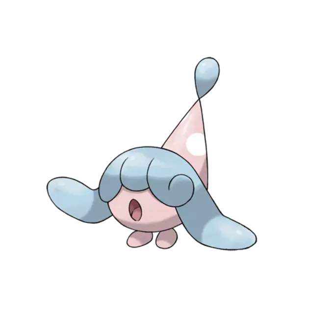Hatenna, the Calm Pokémon — Psychic-type Pokémon official artwork