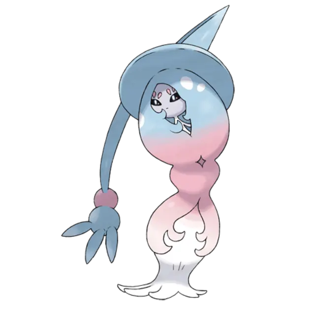 Hatterene, the Silent Pokémon — Psychic/Fairy-type Pokémon official artwork