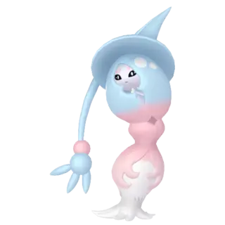 Hatterene front-facing sprite from Pokémon Violet