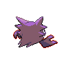 Haunter back-facing sprite from Pokémon Black 2