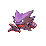 Haunter front-facing sprite from Pokémon White