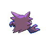 Haunter shiny back-facing sprite from Pokémon White