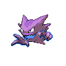 Haunter shiny front-facing sprite from Pokémon White