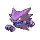 Haunter shiny front-facing sprite from Pokémon Pearl