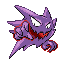 Haunter front-facing sprite from Pokémon Emerald