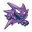 Haunter shiny front-facing sprite from Pokémon Emerald