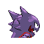 Haunter back-facing sprite from Pokémon FireRed