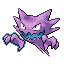 Haunter shiny front-facing sprite from Pokémon FireRed