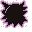 Haunter back-facing sprite from Pokémon Blue