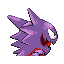 Haunter back-facing sprite from Pokémon Sapphire