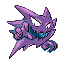 Haunter shiny front-facing sprite from Pokémon Sapphire