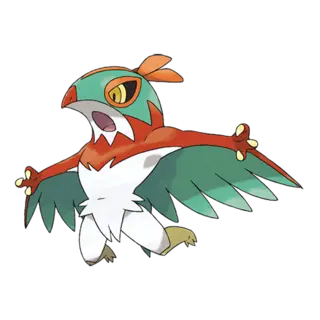 Hawlucha official artwork