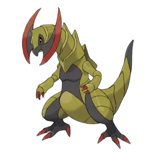 Haxorus official artwork