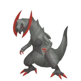 Haxorus shiny front-facing sprite from Pokémon Scarlet/Violet: The Indigo Disk