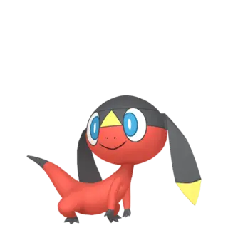 Helioptile shiny front-facing sprite from Pokémon Y