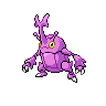 Heracross shiny front-facing sprite from Pokémon Black 2