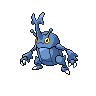Heracross front-facing sprite from Pokémon Black
