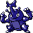 Heracross front-facing sprite from Pokémon Crystal