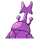 Heracross shiny back-facing sprite from Pokémon SoulSilver