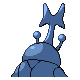 Heracross back-facing sprite from Pokémon Platinum