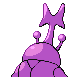 Heracross shiny back-facing sprite from Pokémon Platinum