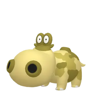 Hippopotas shiny front-facing sprite from Pokémon Scarlet