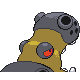 Hippowdon back-facing sprite from Pokémon Pearl