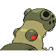 Hippowdon shiny back-facing sprite from Pokémon Pearl