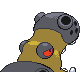 Hippowdon back-facing sprite from Pokémon SoulSilver