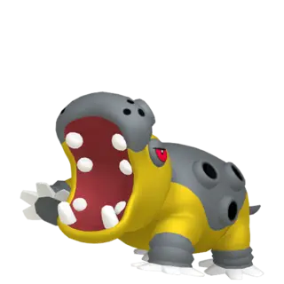 Hippowdon front-facing sprite from Legends Za