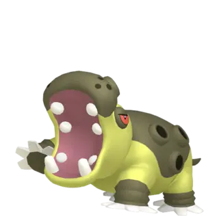 Hippowdon shiny front-facing sprite from Legends Za