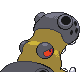 Hippowdon back-facing sprite from Pokémon Platinum
