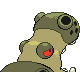 Hippowdon shiny back-facing sprite from Pokémon Platinum