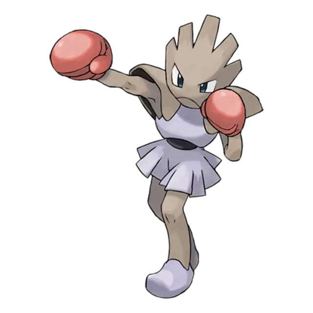 Hitmonchan, the Punching Pokémon — Fighting-type Pokémon official artwork