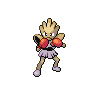 Hitmonchan front-facing sprite from Pokémon Black 2