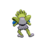 Hitmonchan shiny back-facing sprite from Pokémon Black 2