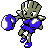 Hitmonchan shiny front-facing sprite from Pokémon Crystal