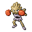 Hitmonchan front-facing sprite from Pokémon Emerald