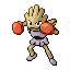Hitmonchan front-facing sprite from Pokémon FireRed