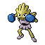 Hitmonchan shiny front-facing sprite from Pokémon FireRed