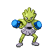 Hitmonchan shiny front-facing sprite from Pokémon SoulSilver
