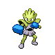 Hitmonchan shiny front-facing sprite from Pokémon Platinum