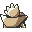 Hitmonchan back-facing sprite from Pokémon Yellow
