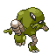 Hitmonlee shiny front-facing sprite from Pokémon FireRed