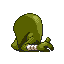 Hitmonlee shiny back-facing sprite from Pokémon Sapphire