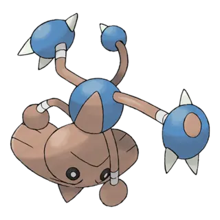 Hitmontop official artwork