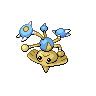 Hitmontop front-facing sprite from Pokémon White