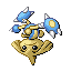 Hitmontop front-facing sprite from Pokémon Emerald
