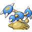 Hitmontop back-facing sprite from Pokémon Sapphire